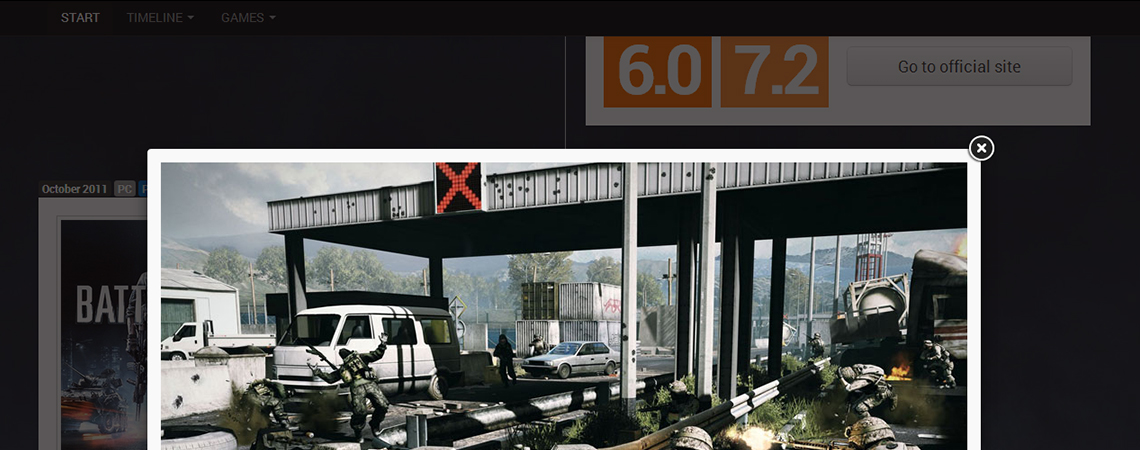 Battlefield Timeline